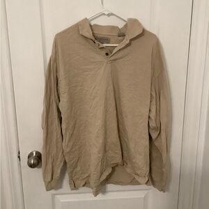 Tan long sleeve shirt